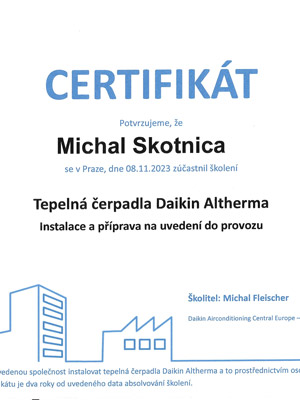 Certifikát