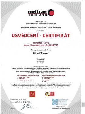 Certifikát